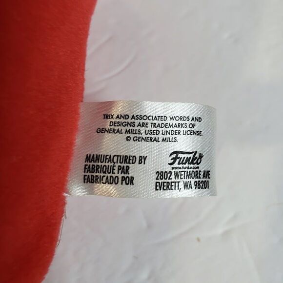 Funko Red Trix Soft Cereal Box Pillow Plush Stuffed Toy 7" Retro - Picture 5 of 9